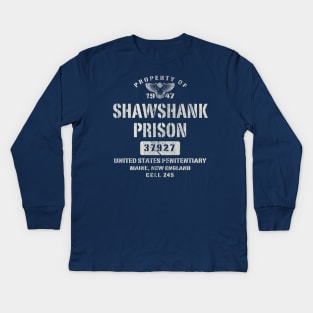 Shawshank Prison Property Of Kids Long Sleeve T-Shirt